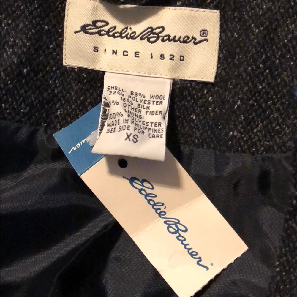 Eddie Bauer Gray Wool Coat - Picture 8 of 8